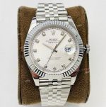 VR Factory Super Clone Rolex Datejust II 41mm Watch White Dial Diamond Markers